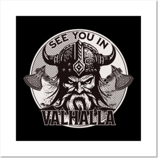 See You In Valhalla Posters and Art